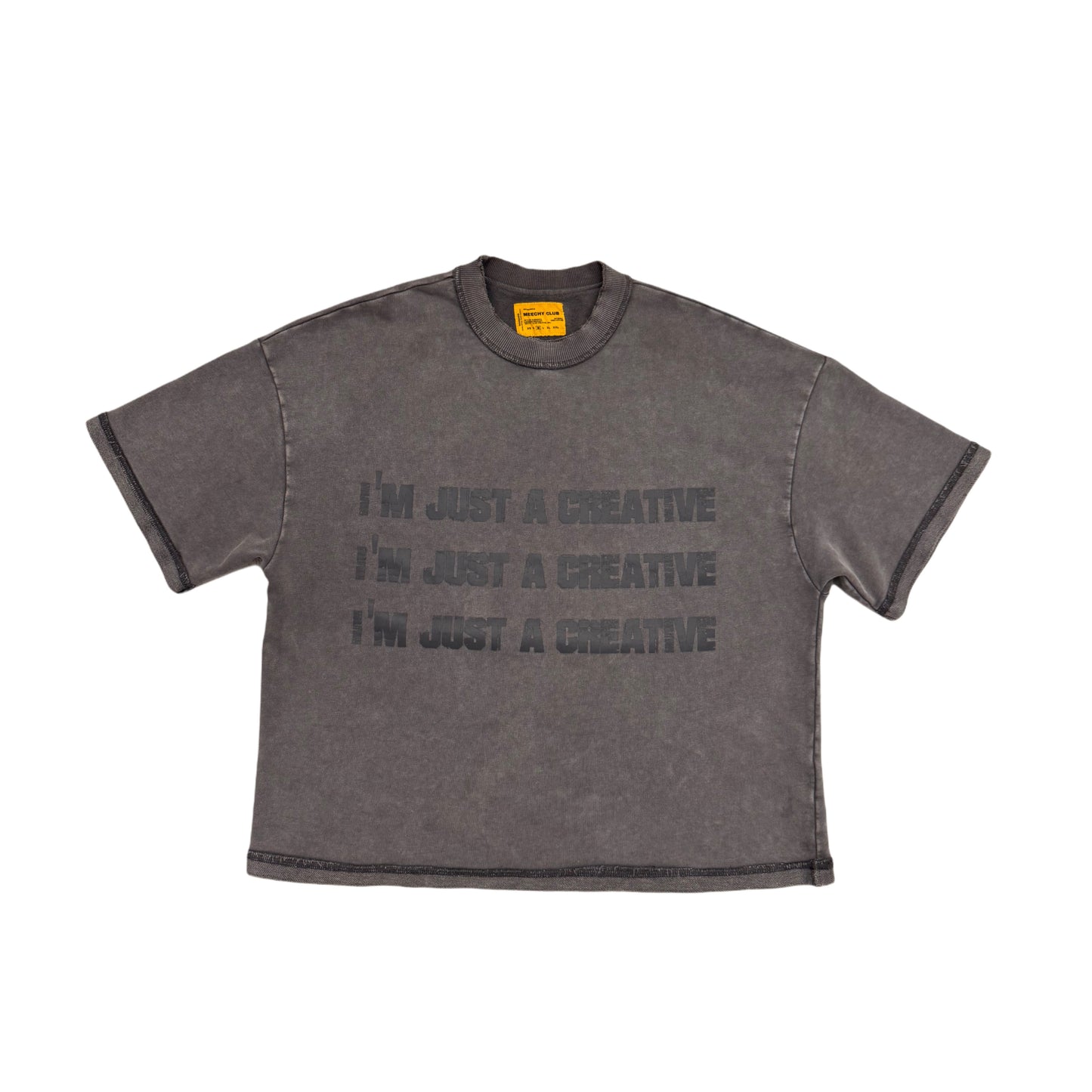 MCLB® “I’m Just A Creative” Washed Grey T