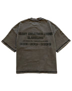 MCLB® “I’m Just A Creative” Washed Grey T