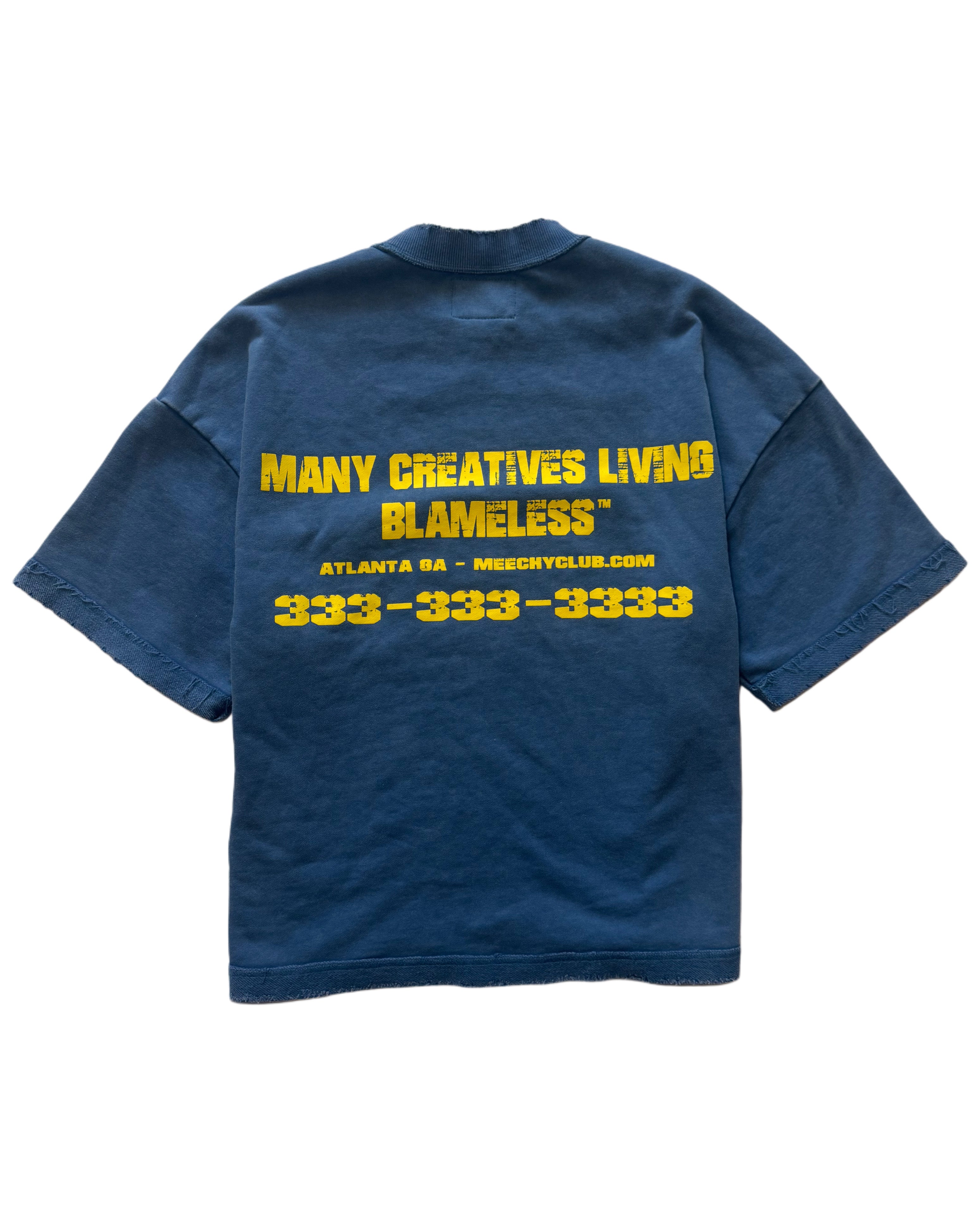 MCLB® “WORK BOY” WASHED NAVY T