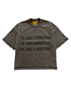 MCLB® “I’m Just A Creative” Washed Grey T