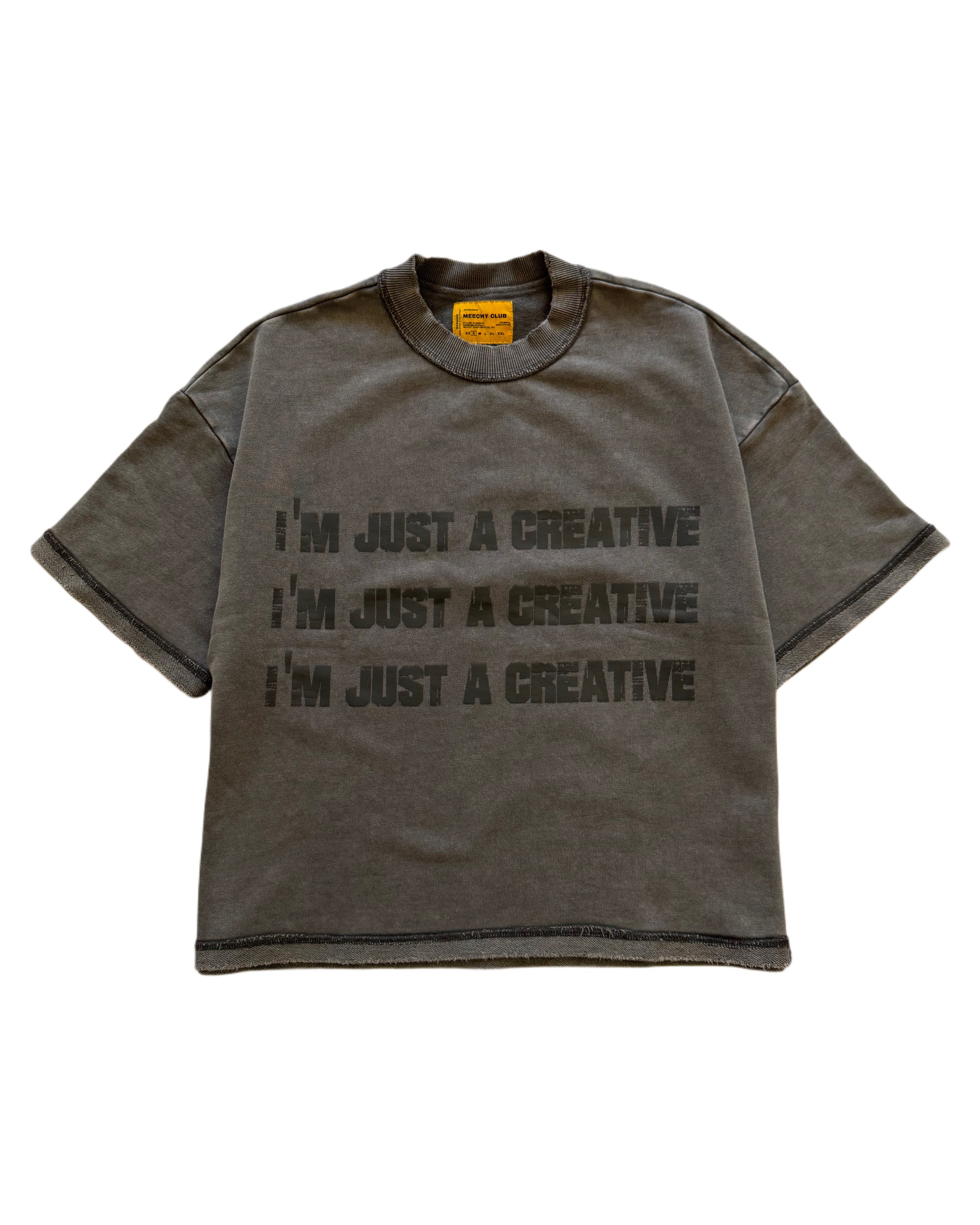 MCLB® “I’m Just A Creative” Washed Grey T