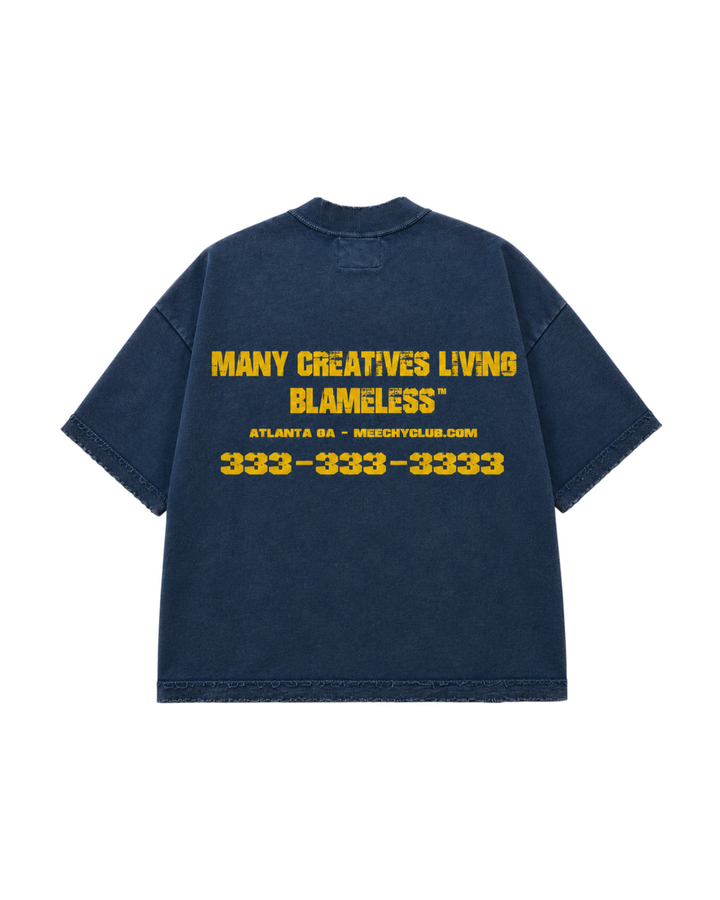 MCLB® “WORK BOY” WASHED NAVY T