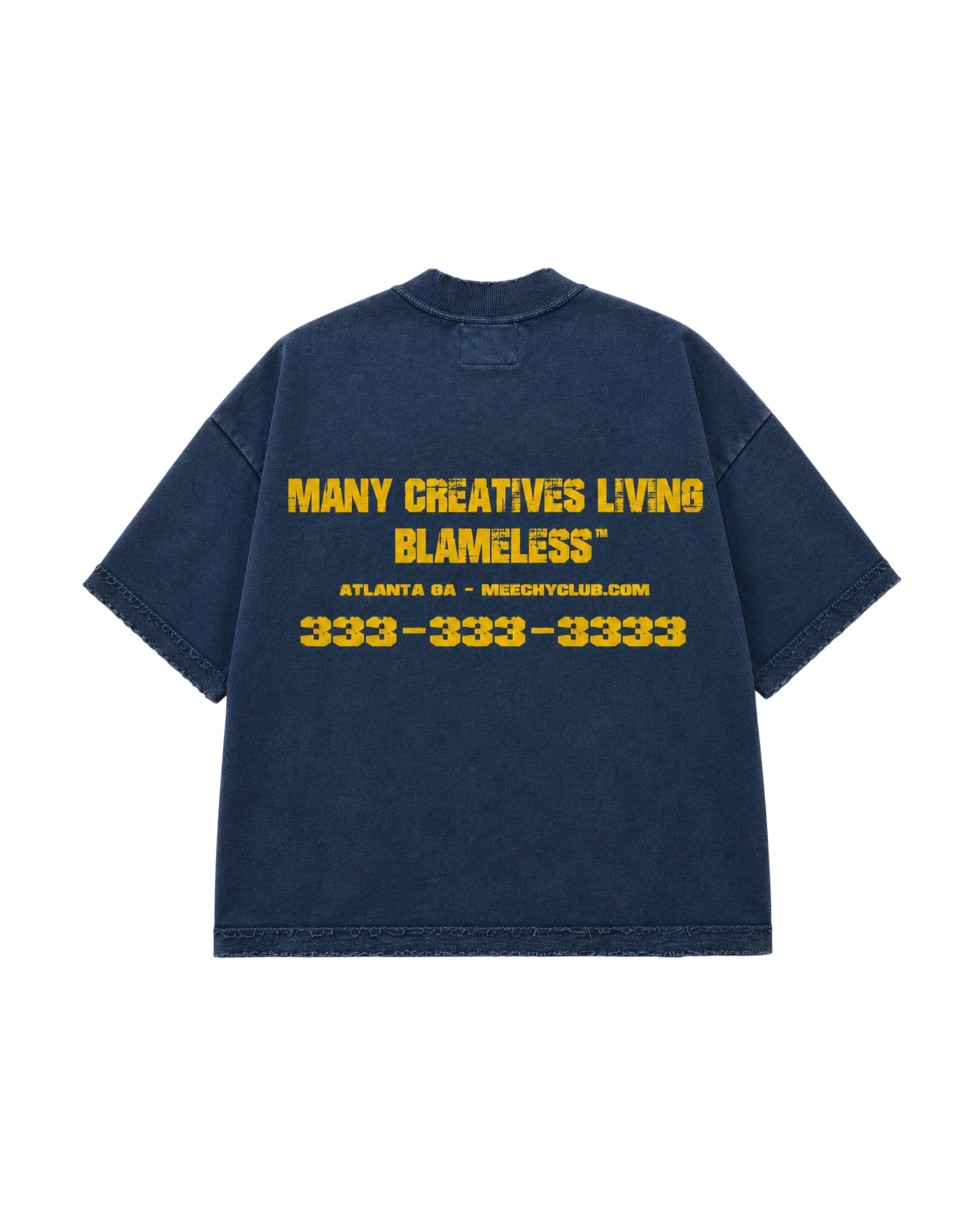 MCLB® “WORK BOY” WASHED NAVY T